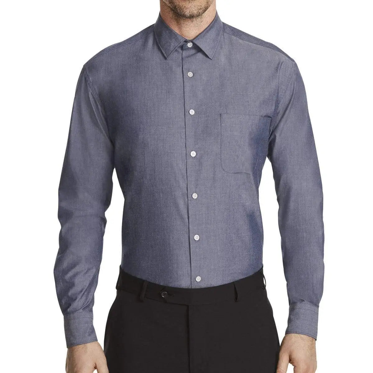 NNT Chambray Long Sleeve Shirt CATJ2W Corporate Wear NNT